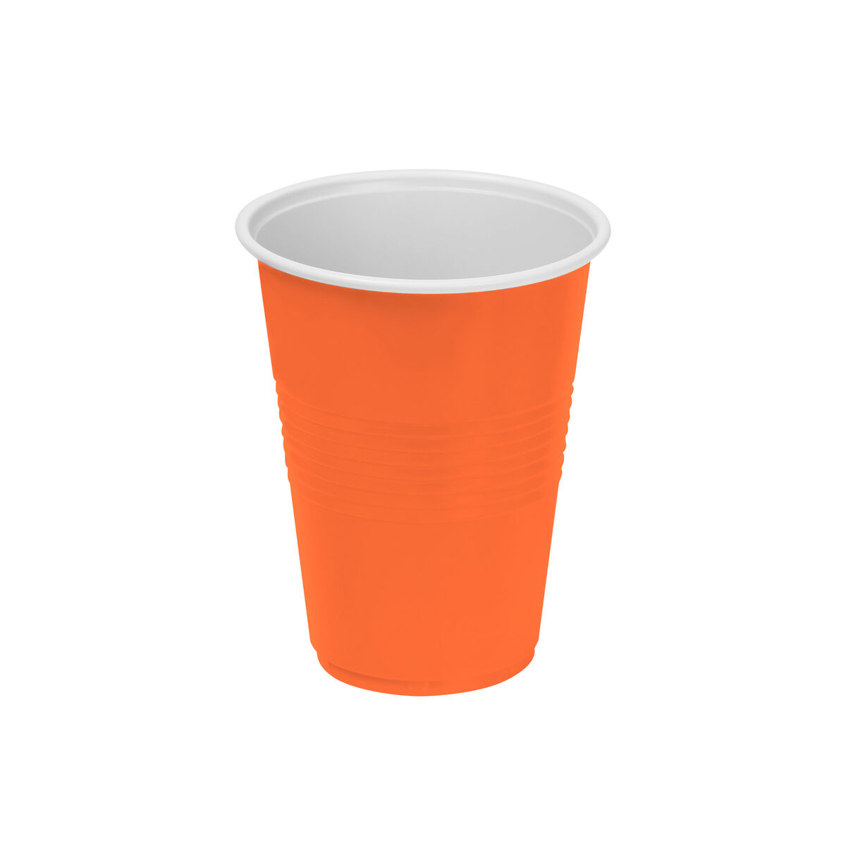 Set med återanvändbara glas Algon Orange 25 antal 250 ml