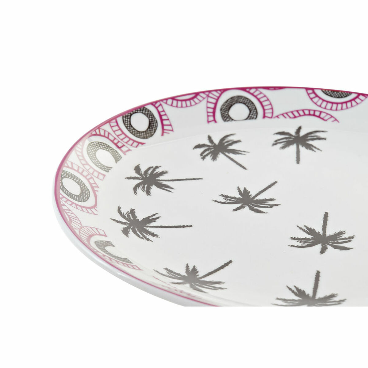 Servissats DKD Home Decor Afrikan Porslin (18 pcs) - 2