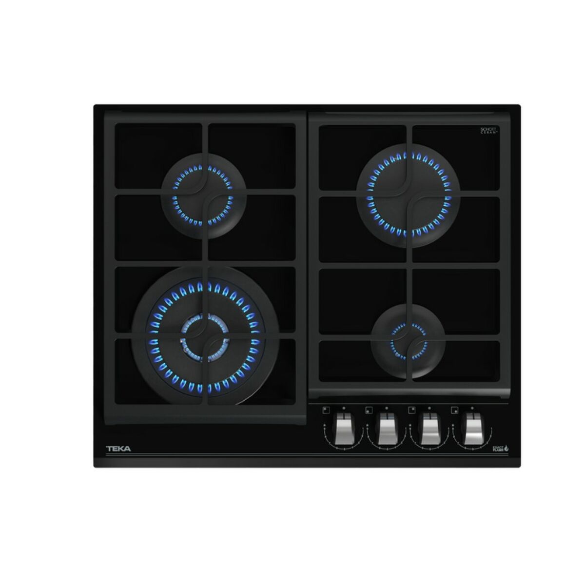 Gasplatta Teka GZC 64320 XB 4000W 60 cm (60 cm)