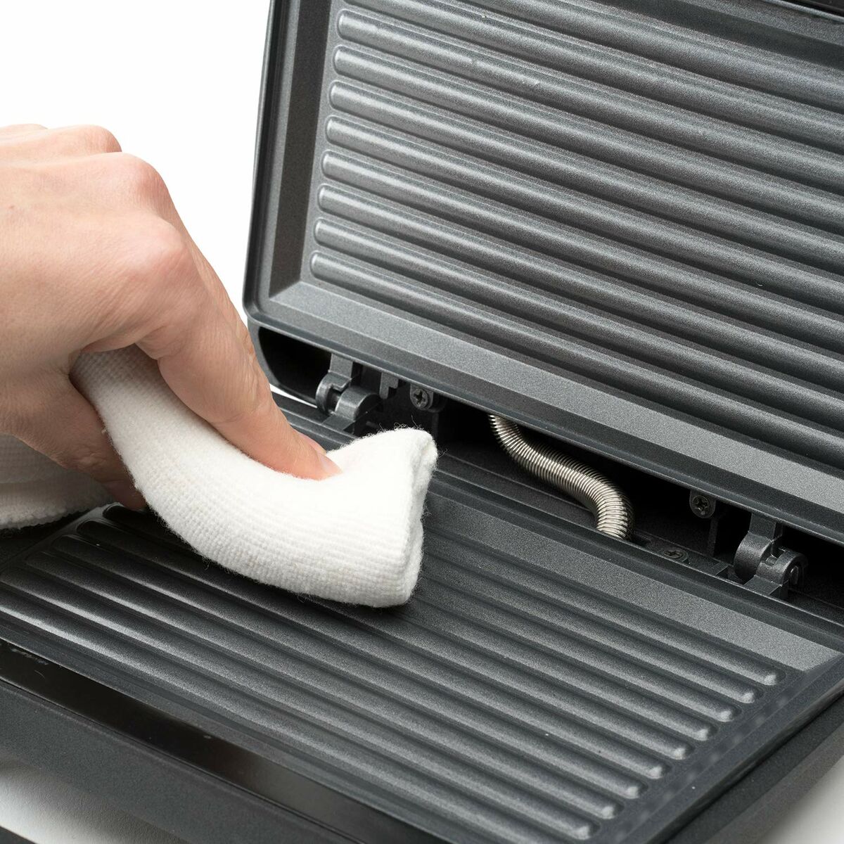 Non-stick smörgåsgrill Black & Decker BXSA750E Svart 750 W - 2