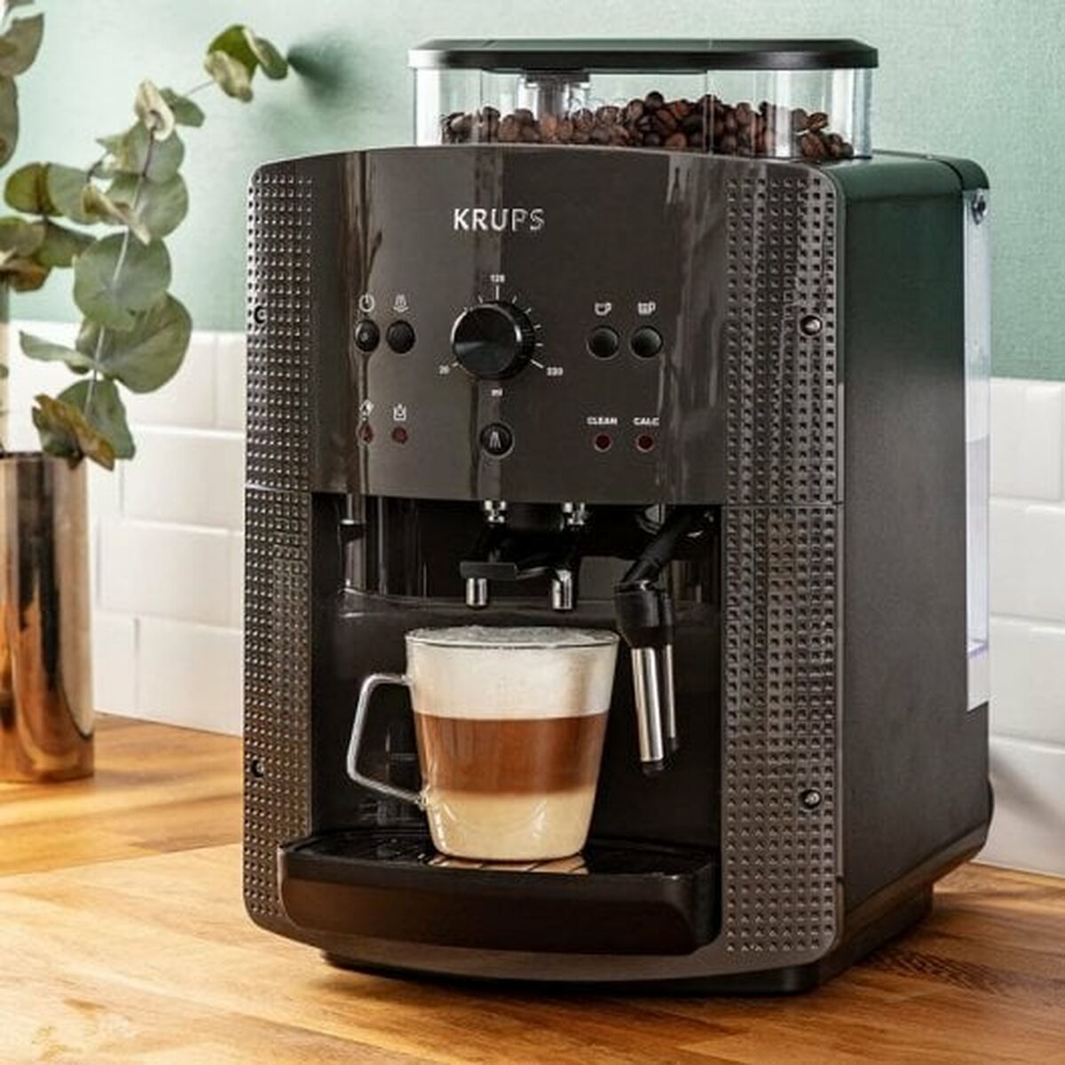 Superautomatisk kaffebryggare Krups EA 810B Svart 1450 W 15 bar - 2