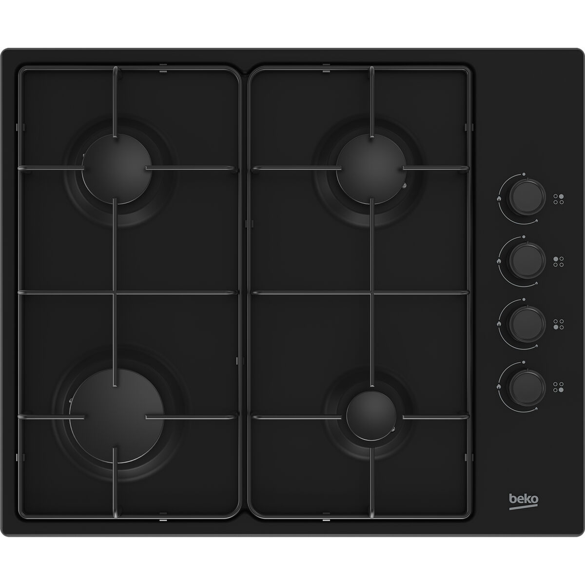 Gasplatta BEKO HIBG64120SB 60 cm 51 cm 61 cm 7900 W