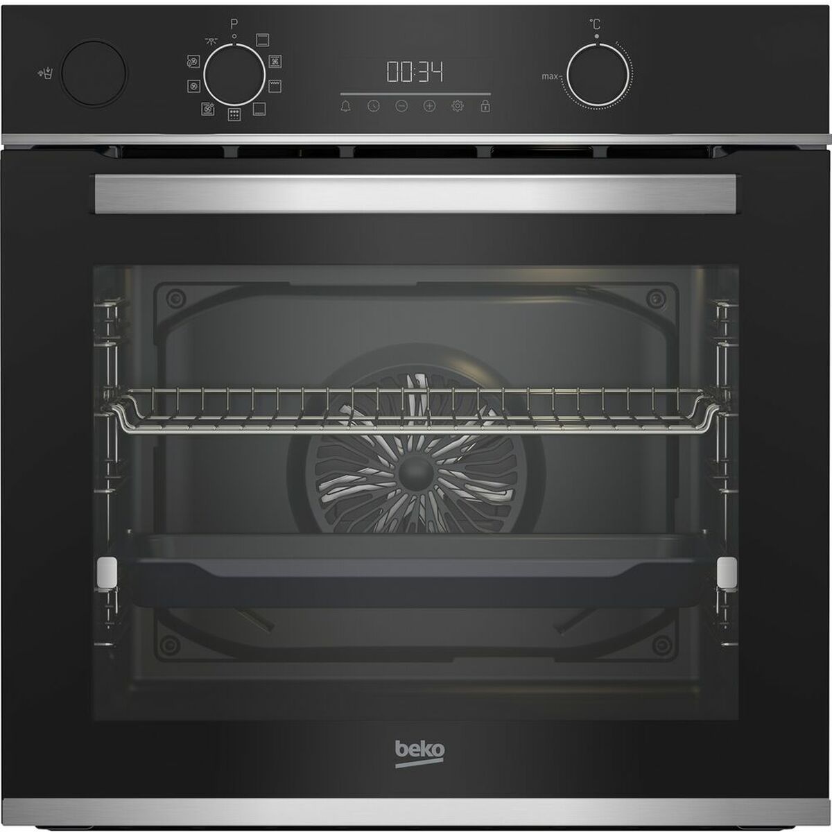 Ugn BEKO 8690842446320 72L Svart Ångkokning 1 L