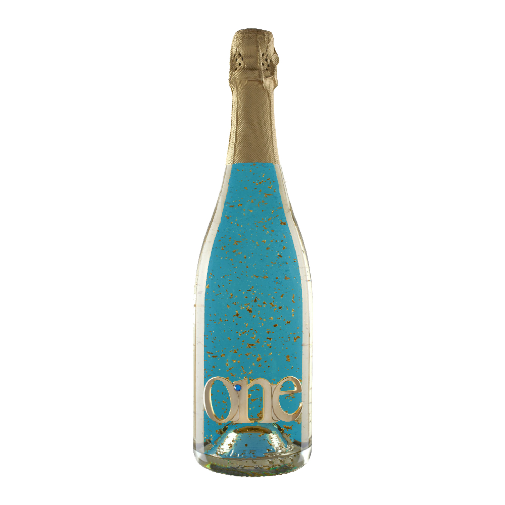 Mousserande vin ONE Gold Blue 75 cl