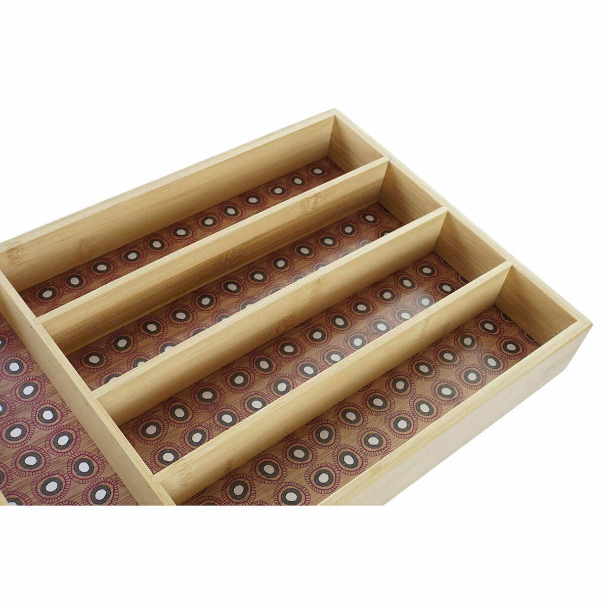 Besticks-sortering DKD Home Decor Bambu Kolonial Afrikan 25,5 x 35,5 x 5 cm (2 antal) - 5