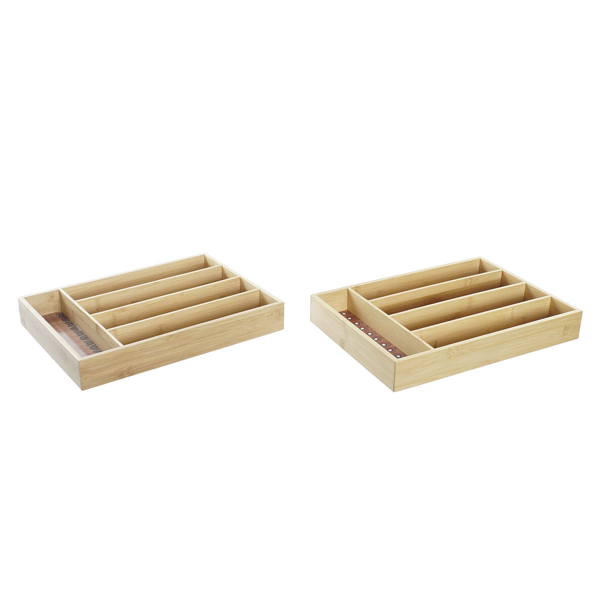Besticks-sortering DKD Home Decor Bambu Kolonial Afrikan 25,5 x 35,5 x 5 cm (2 antal) - 4