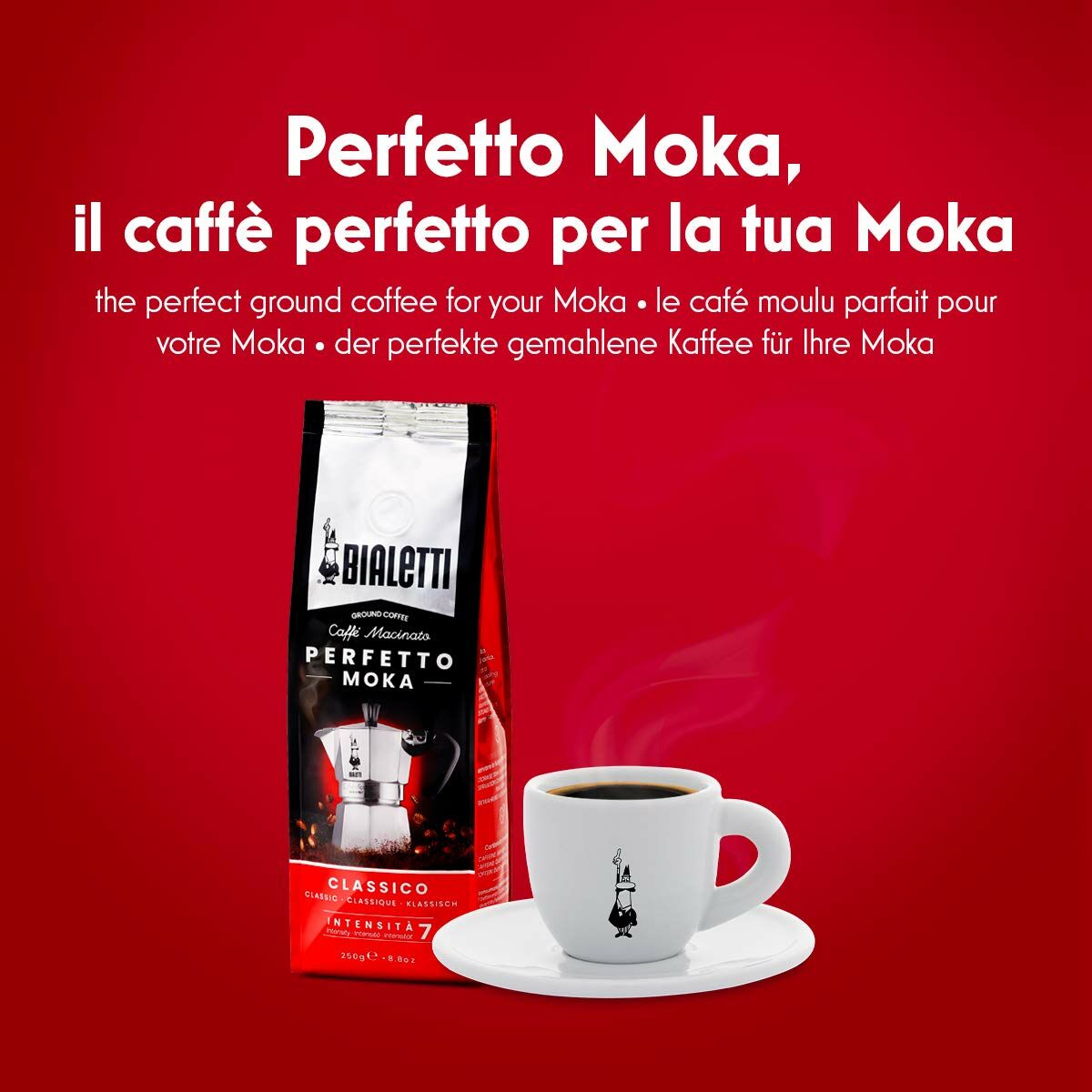 Italiensk Kaffepanna Bialetti 0006936 Metall Aluminium - 2