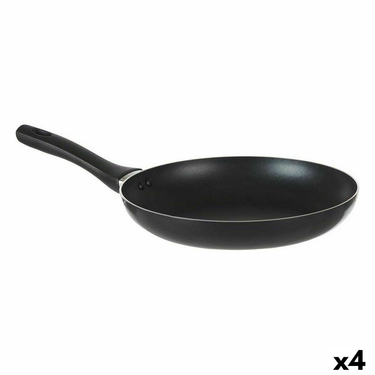 Stekpanneset Svart Aluminium 4 antal
