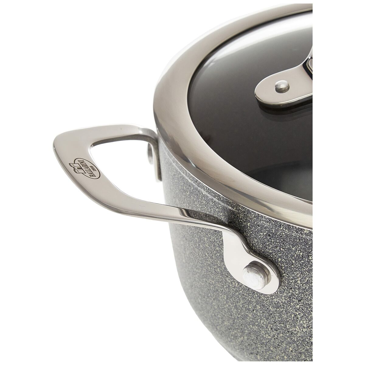 Kastrull med lock Ballarini 75002-826-0 Grå Stål Rostfritt stål Aluminium Ø 20 cm 2,7 L (1 antal) - 2