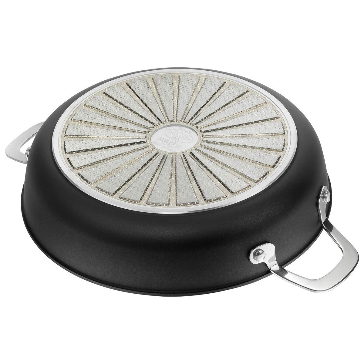 Kastrull med lock Ballarini Alba ALBG3ED.24D Grafit Titan Rostfritt stål Aluminium Ø 24 cm - 2