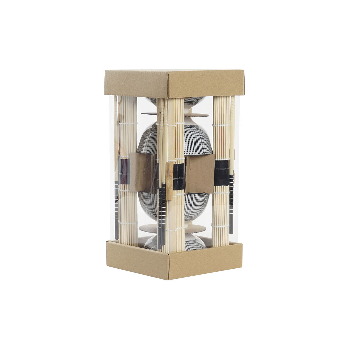 Sushiset DKD Home Decor 14,5 x 14,5 x 31 cm Svart Stengods Orientalisk (16 Delar) - 2