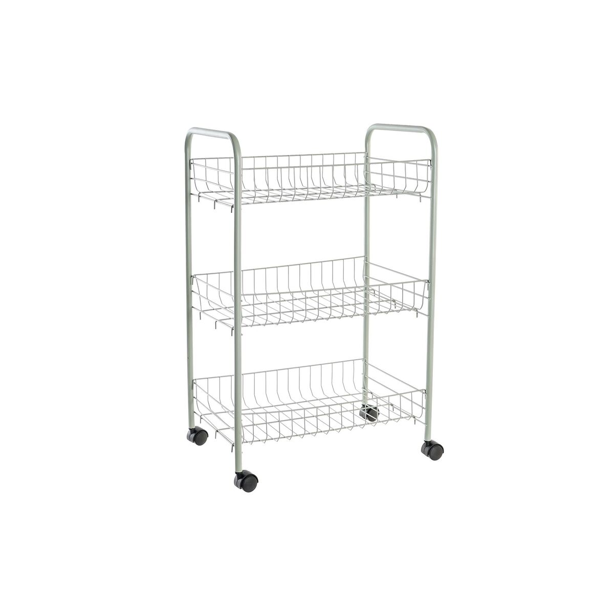 Zsúrkocsi DKD Home Decor 40 x 26 x 62 cm Metall Grön polypropen
