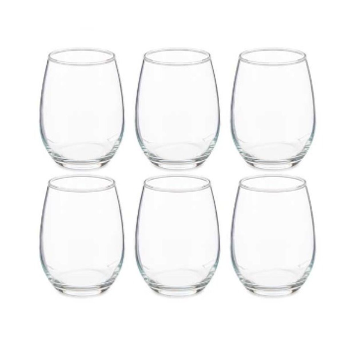 Glasset Amber 570 ml Transparent Glas (4 antal) - 2