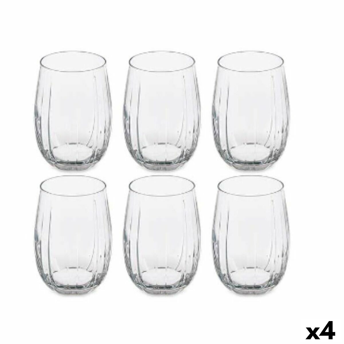 Glasset Linka Transparent Glas 380 ml (4 antal)