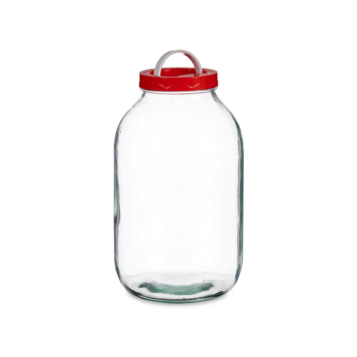 Burk Lock med handtag Röd polypropen 5 L 16,5 x 29 x 16,5 cm (4 antal) - 2