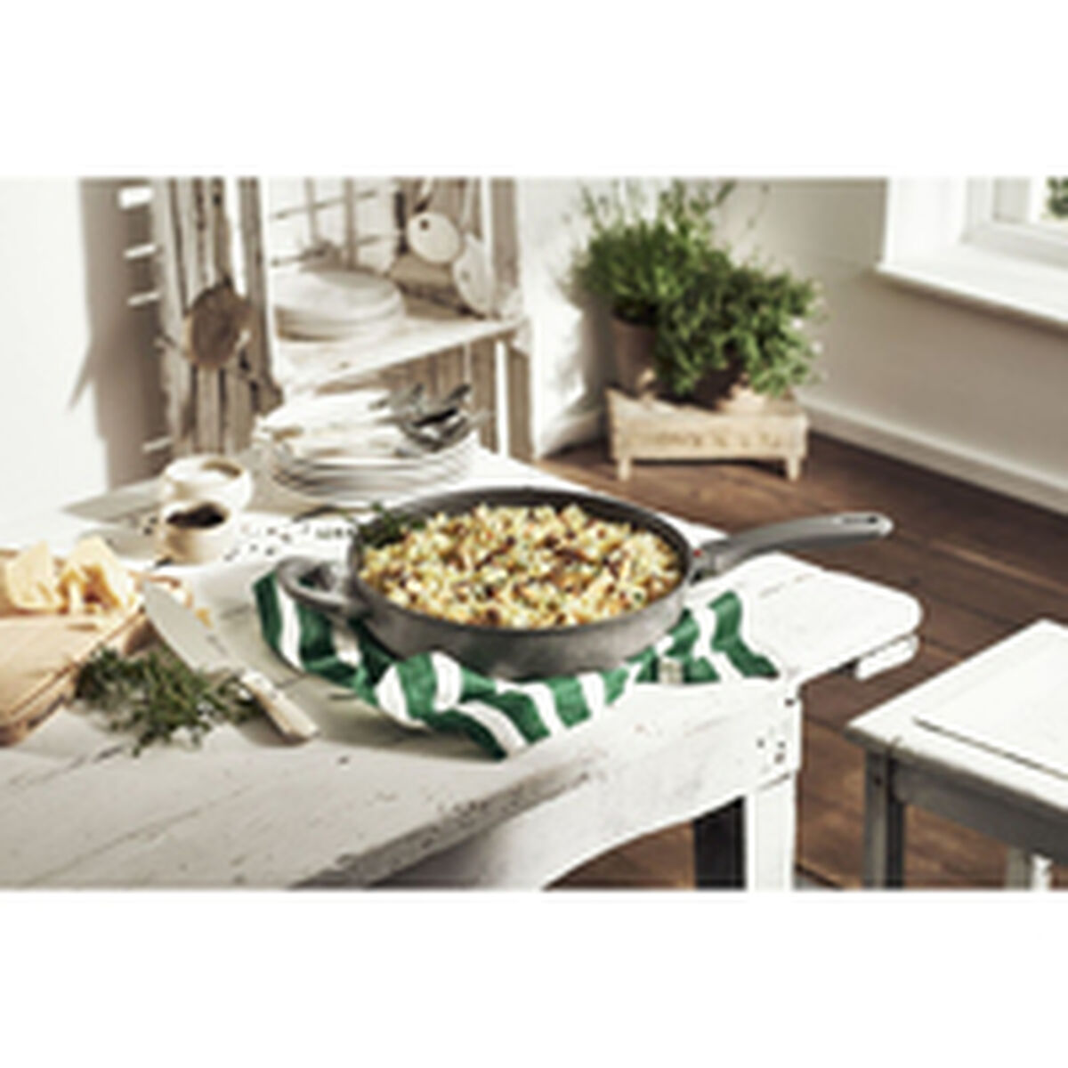 Stekpanna Ballarini 75002-932-0 Grå Aluminium 1 Delar Ø 28 cm - 2