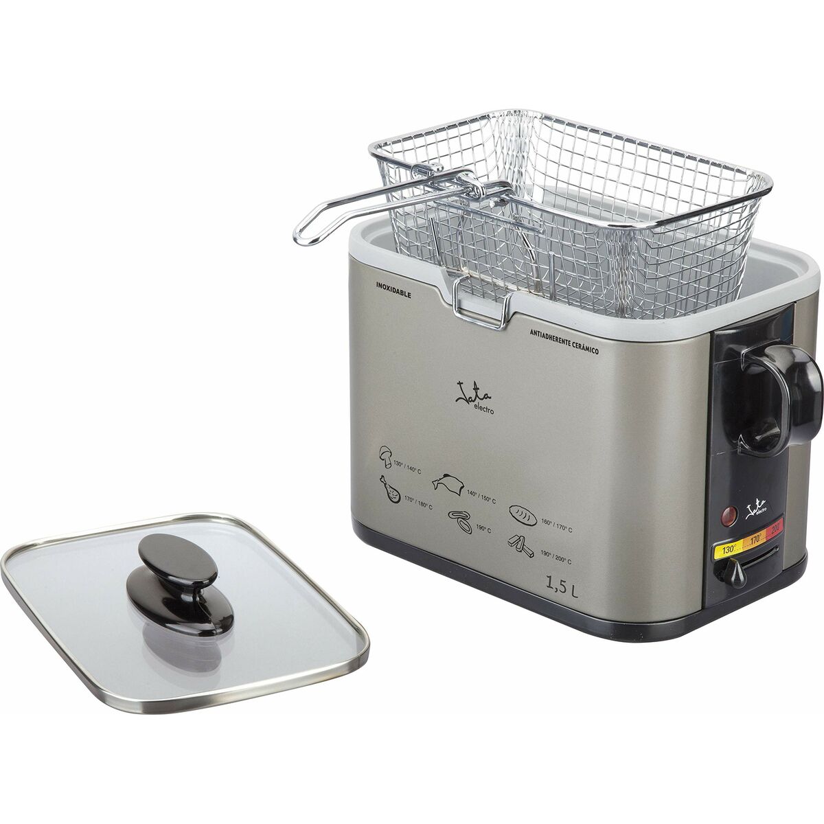 Fritös JATA FR326E 1000W 1 L (28 x 15 x 18 cm) - 3