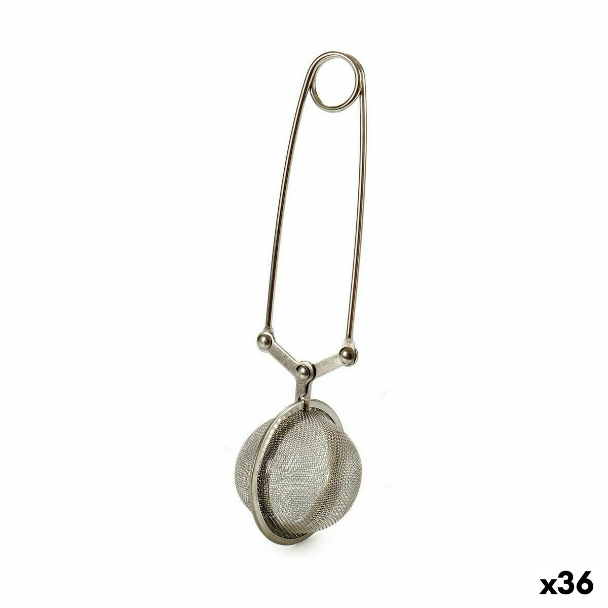 Infusionsfilter Gem Silvrig Metall 5,3 x 22,5 x 9,6 cm (36 antal)