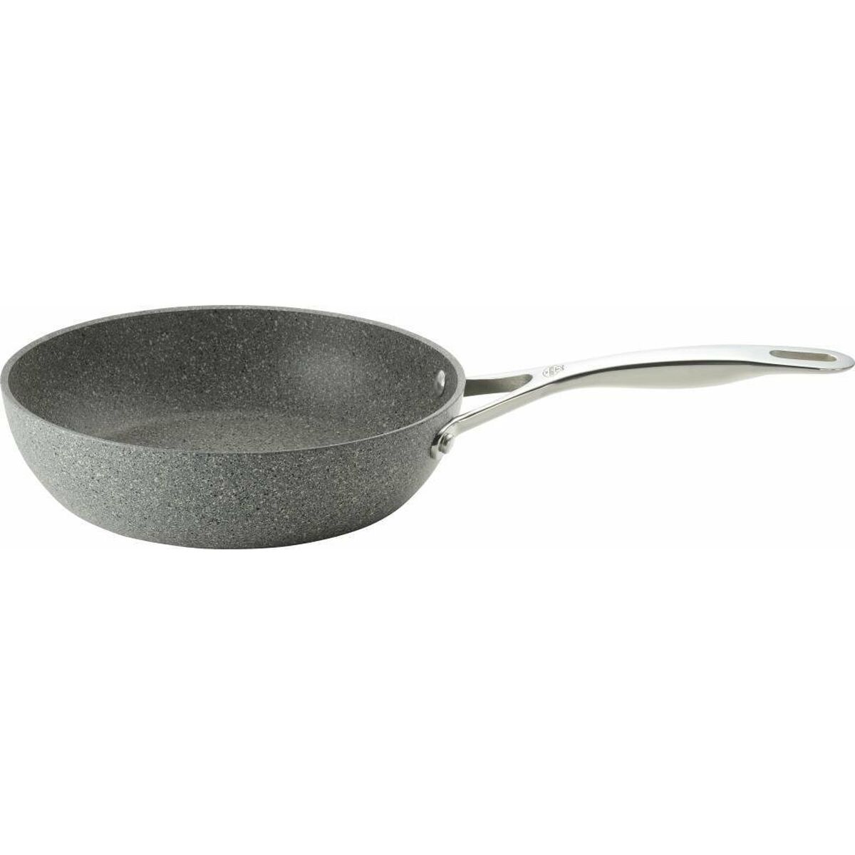 Stekpanna Ballarini Torino Granitium Grå Aluminium Stål Ø 24 cm