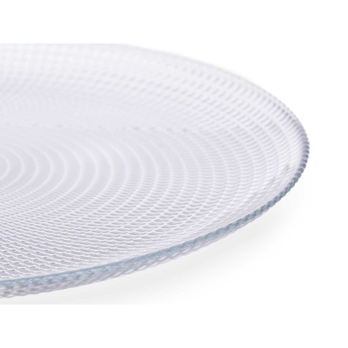 Tallriksset Generation Ø 27 cm Transparent Glas (4 antal) - 2