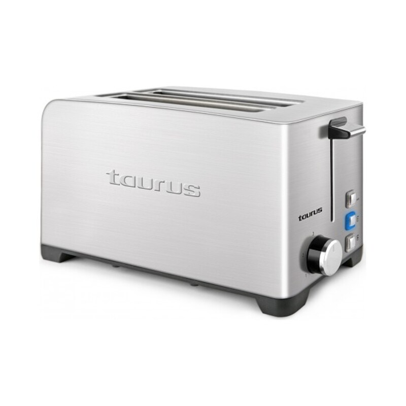 Brödrost Taurus MY TOAST DU.LEG 2R Rostfritt stål Grå 1400 W