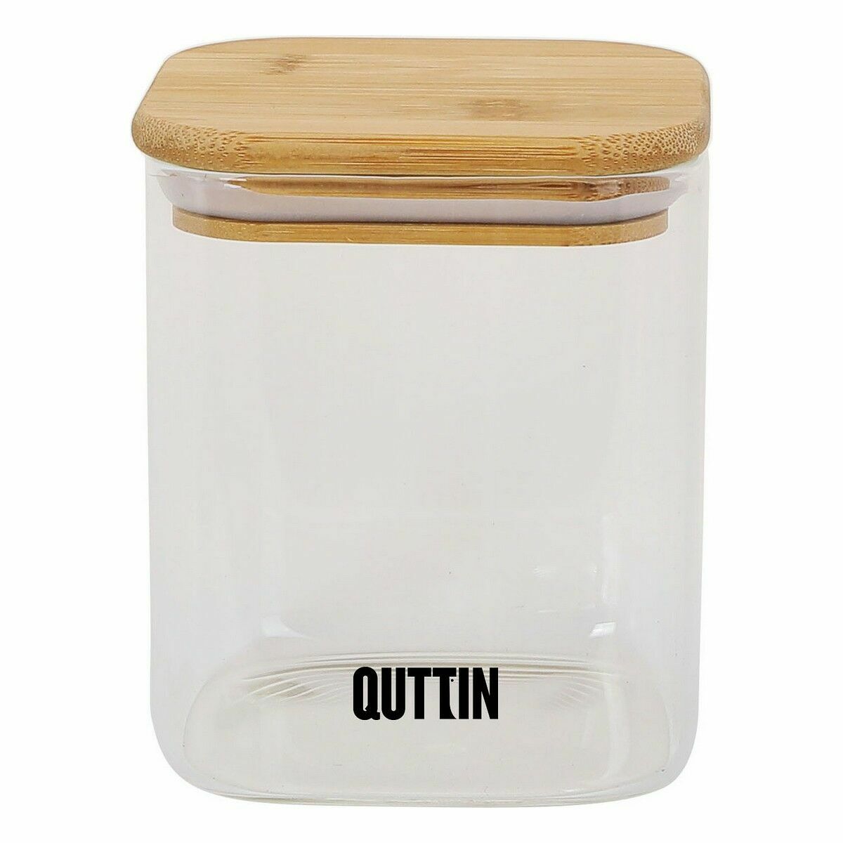 Burk Quttin Borosilikatglas Fyrkantig 780 ml 10 x 11 cm