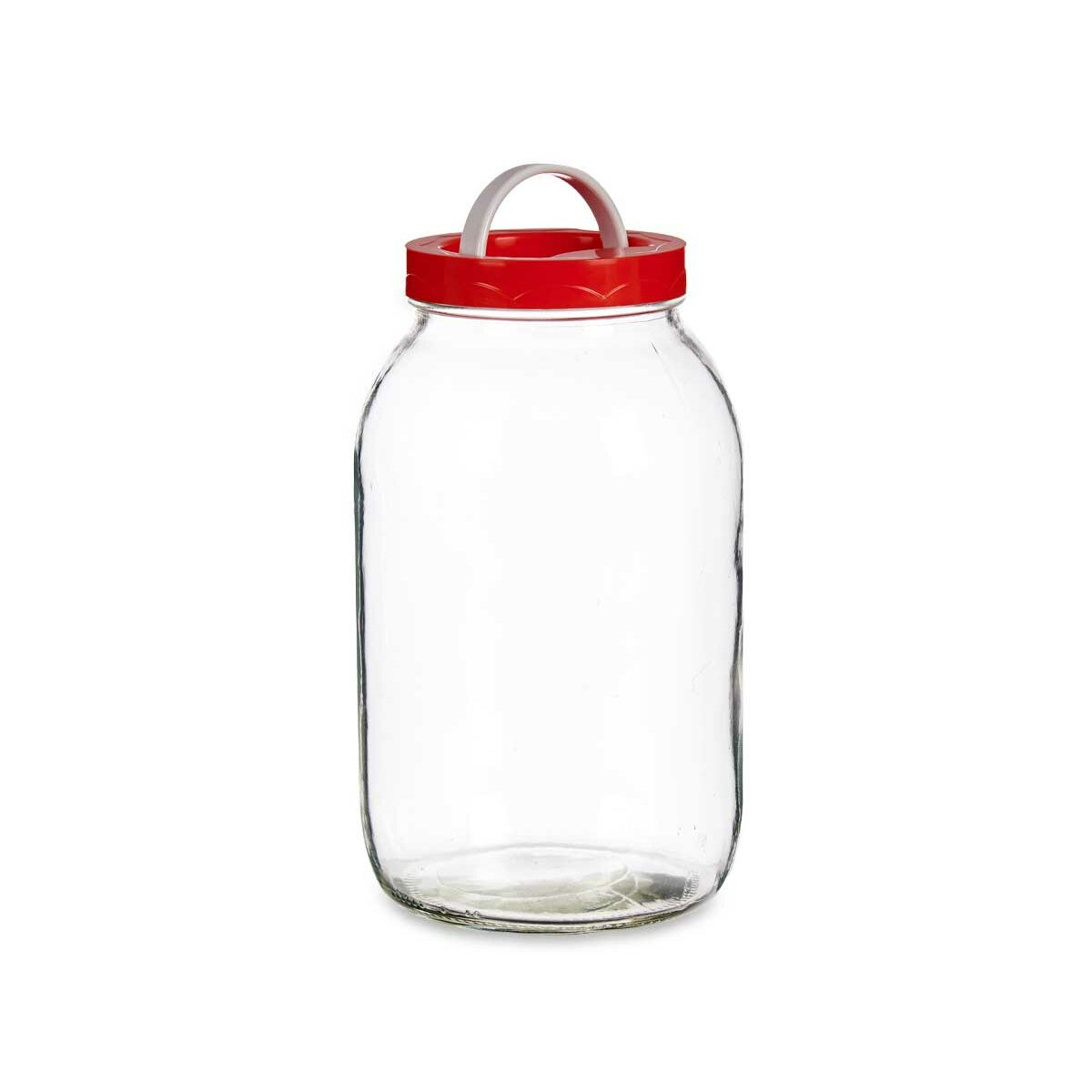Burk Lock med handtag Röd polypropen 3 L 13 x 24,3 x 13 cm (6 antal) - 2