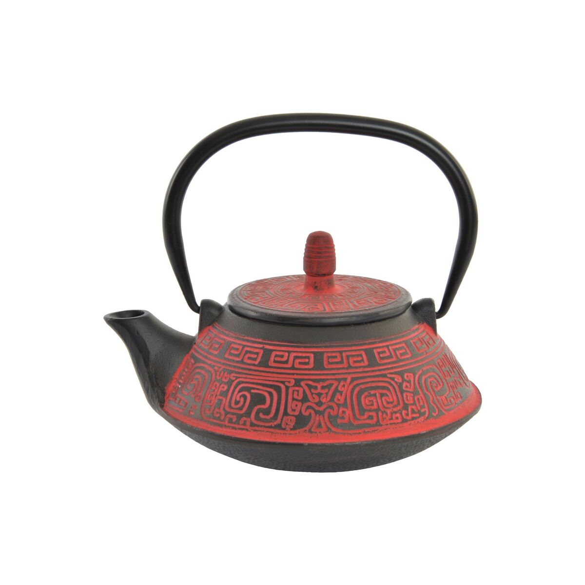 Tekanna DKD Home Decor Röd Svart 800 ml