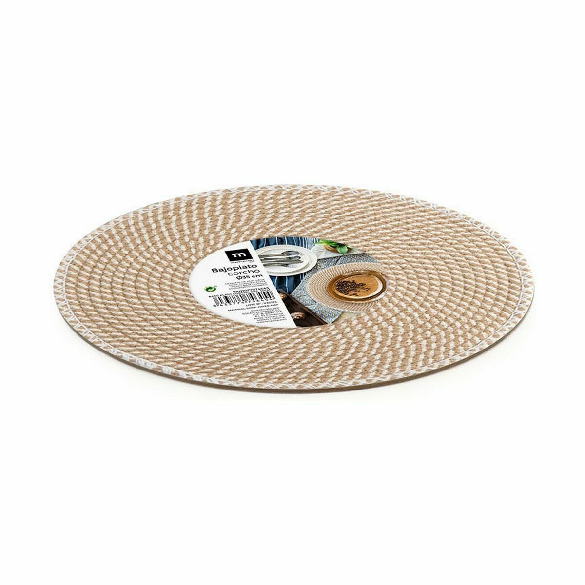 Tallriksunderlägg La Mediterránea Kork 35 cm - 2