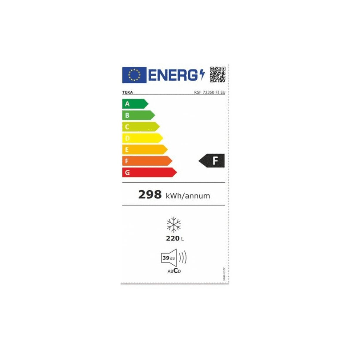 Frys Teka RSF73350FI 220 L - 2