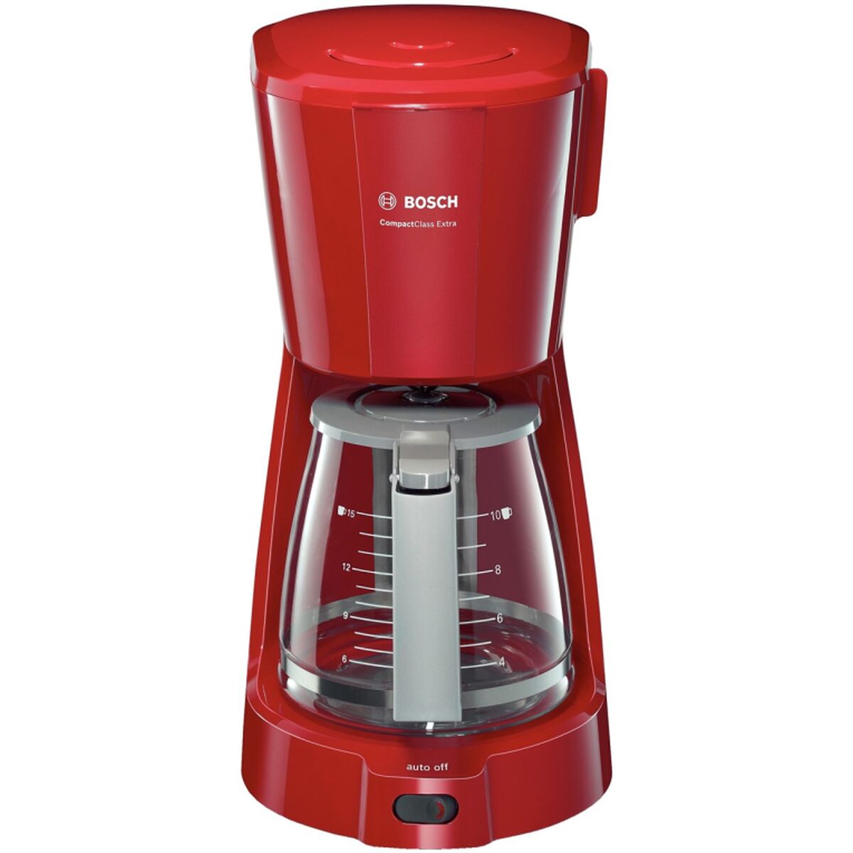 Kaffebryggare BOSCH TKA3A034 1100 W Svart Röd Grå 1,25 L