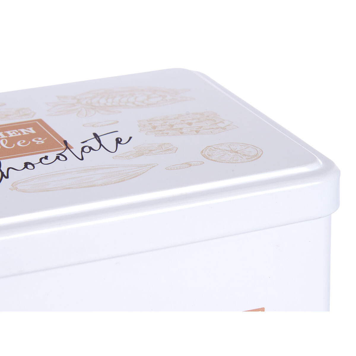 Burk My kitchen My Rules Choklad Vit Tenn 11 x 7,1 x 18 cm (24 antal) - 2
