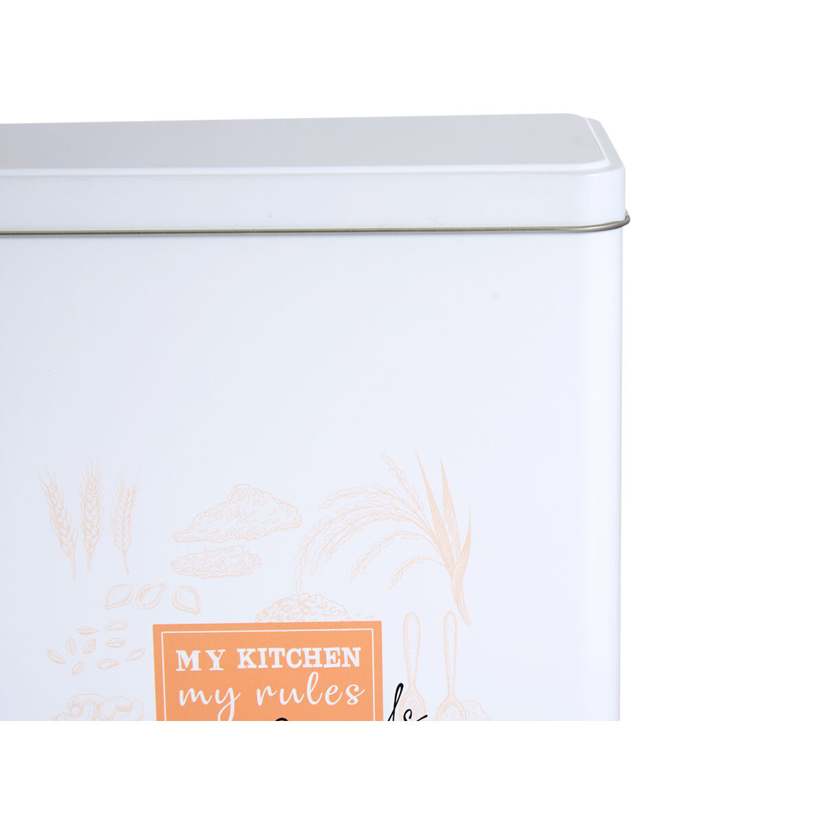 Flingbehållare My kitchen My Rules 12 x 24,7 x 17,6 cm (12 antal) - 2