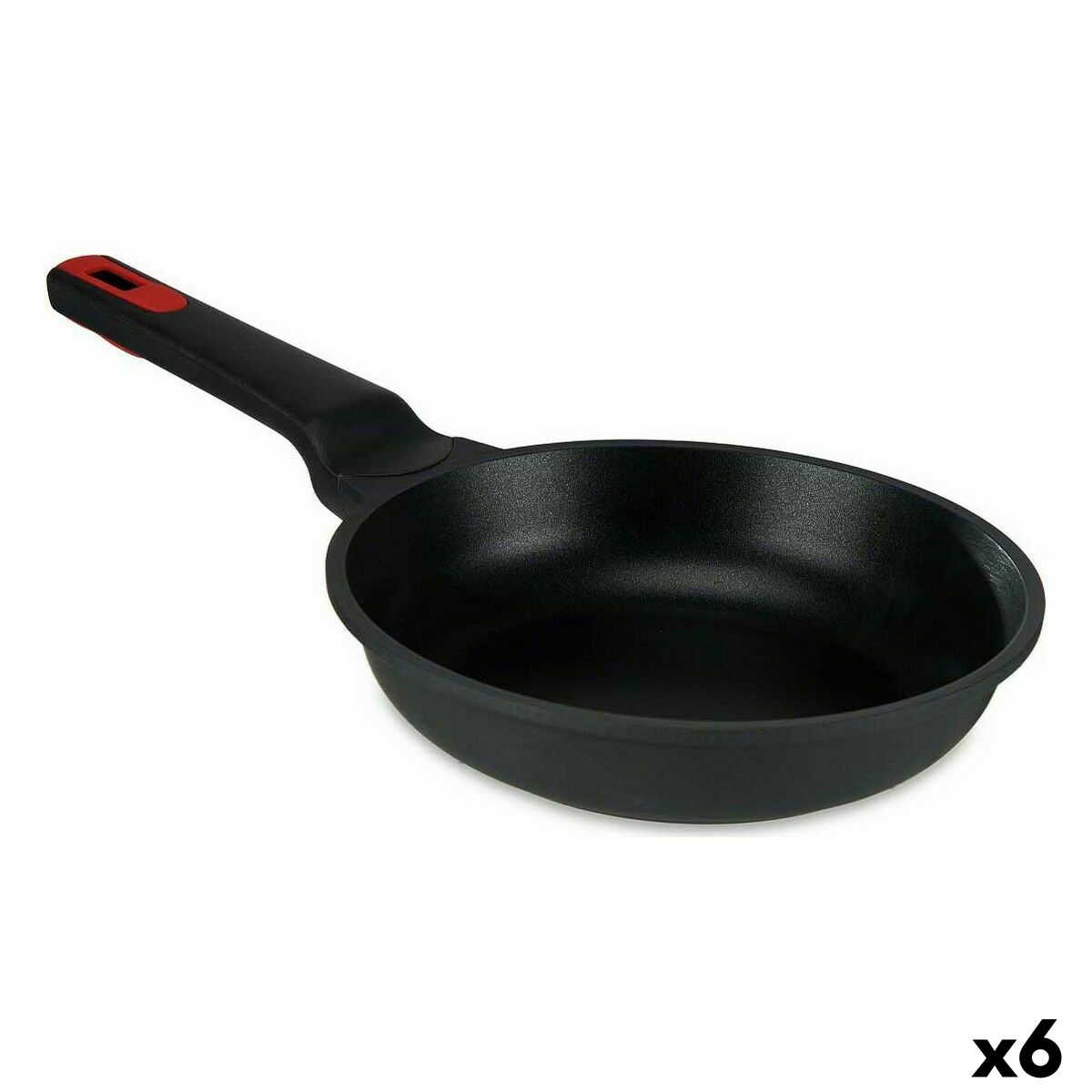 Stekpanna Ø 22 cm Svart Aluminium (6 antal)