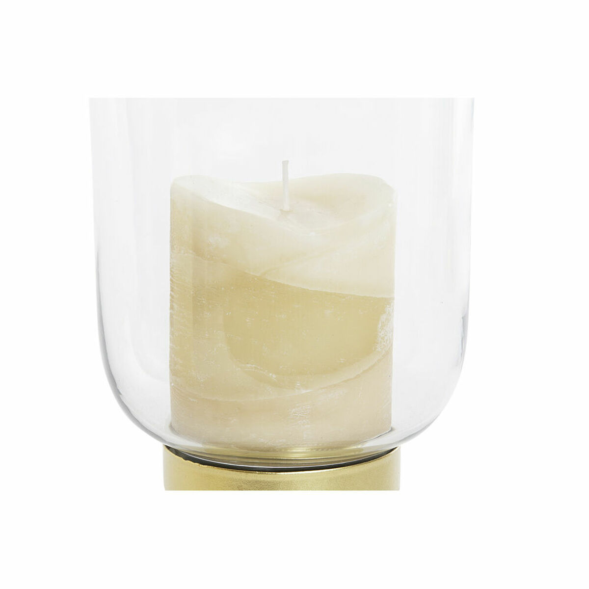 Ljusstakar DKD Home Decor Gyllene Metall Glas 14 x 14 x 27 cm - 6