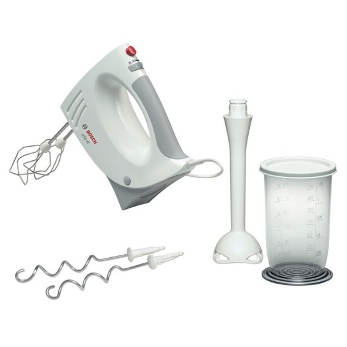 Handmixer BOSCH MFQ3540 Vit Grå Vit/Grå 450 W