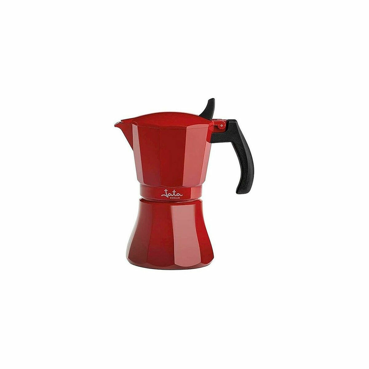Italiensk Kaffepanna JATA HCAF2006 Röd Aluminium (6 Koppar) - 2