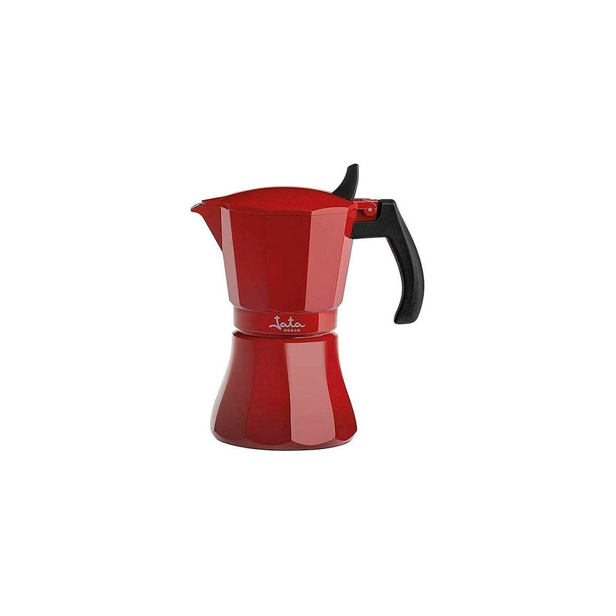 Italiensk Kaffepanna JATA HCAF2006 Röd Aluminium (6 Koppar)