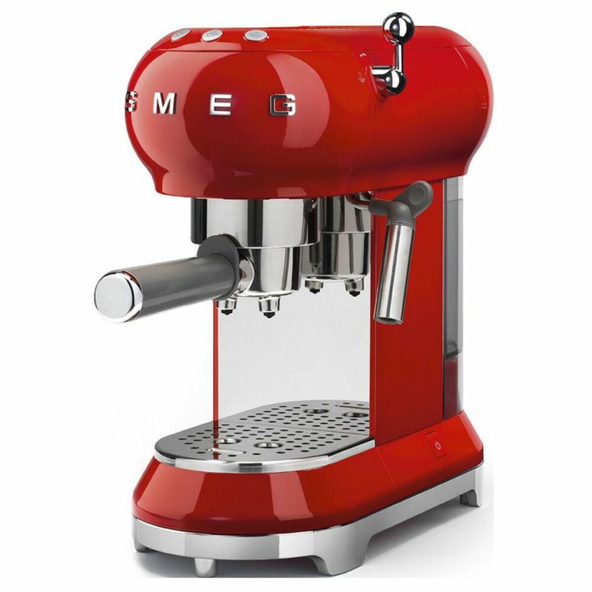Espressobryggare Smeg ECF01RDEU Röd