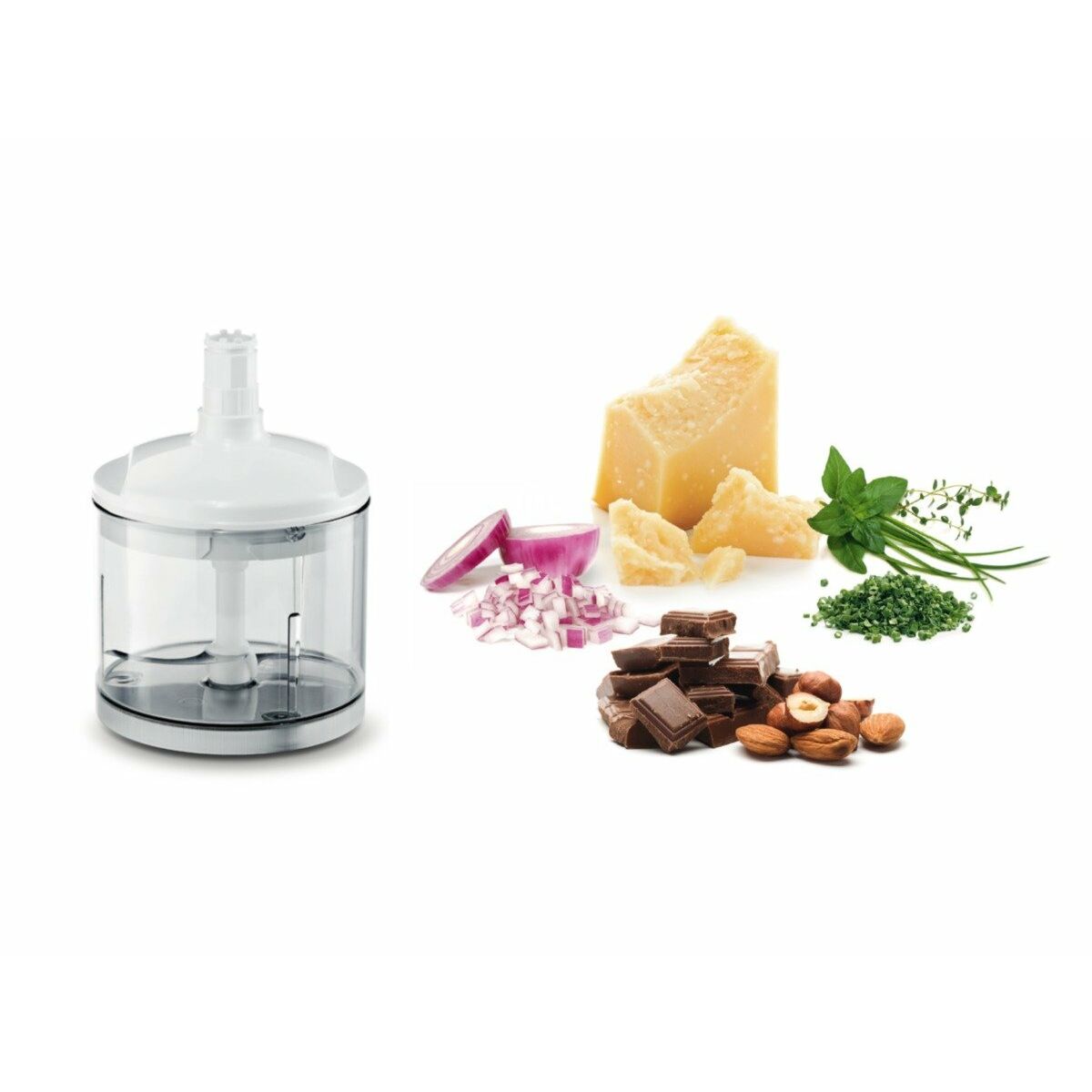 Stavmixer BOSCH MSM66150 Vit Grå Silvrig 600 W - 2