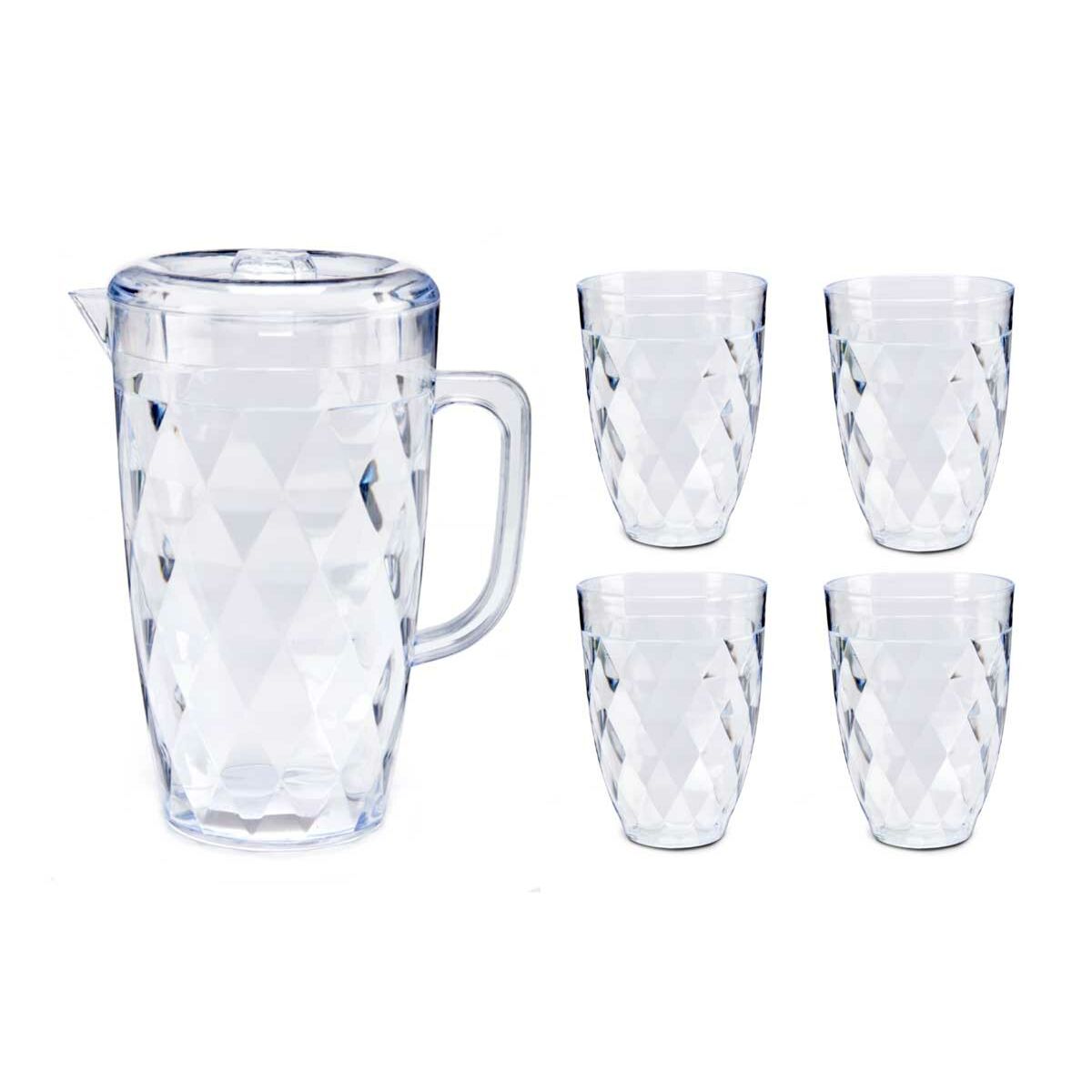 Kanna Set Transparent Plast (12 antal) - 2