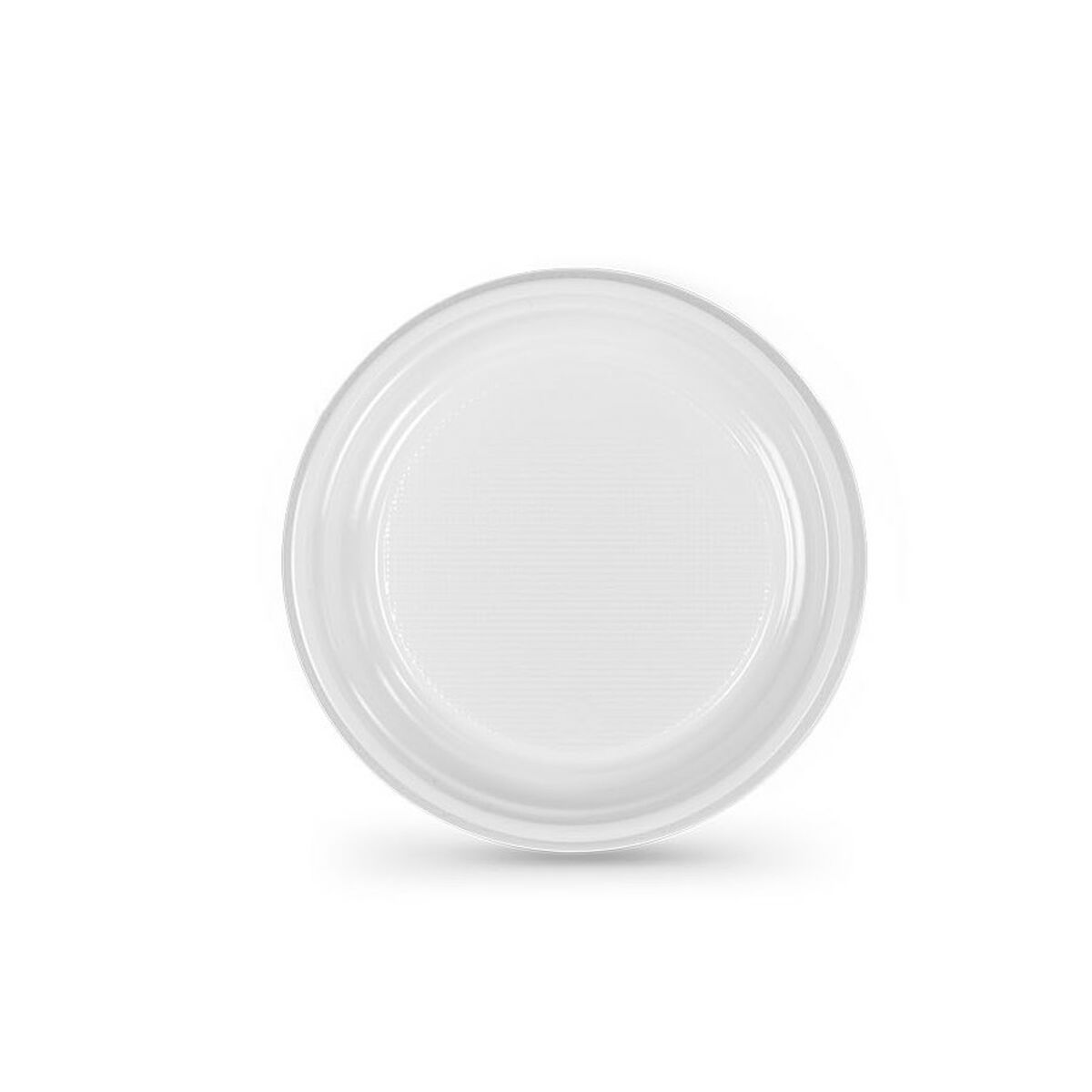 Set med återanvändbara tallrikar Algon Vit Plast 17 cm (15 antal) - 2