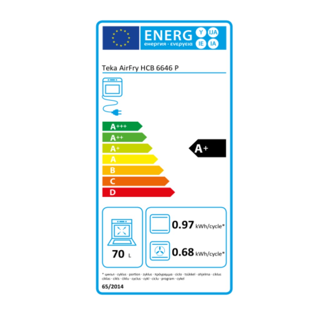 Mångsidig ugn Teka HCB6646PSS (80 L) - 2