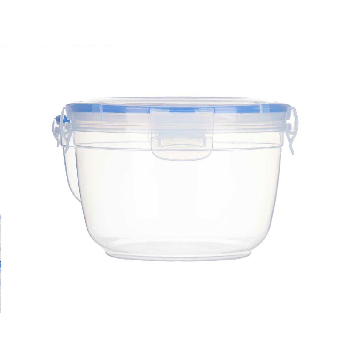 Hermetisk matlåda Cylinder Transparent polypropen 1,2 L 15,5 x 10,5 x 15,5 cm (12 antal) - 2