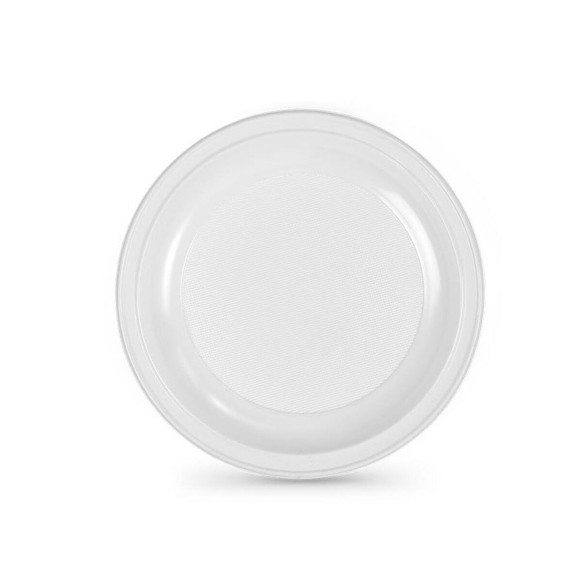 Set med återanvändbara tallrikar Algon Vit Plast 25 cm (5 antal) - 2