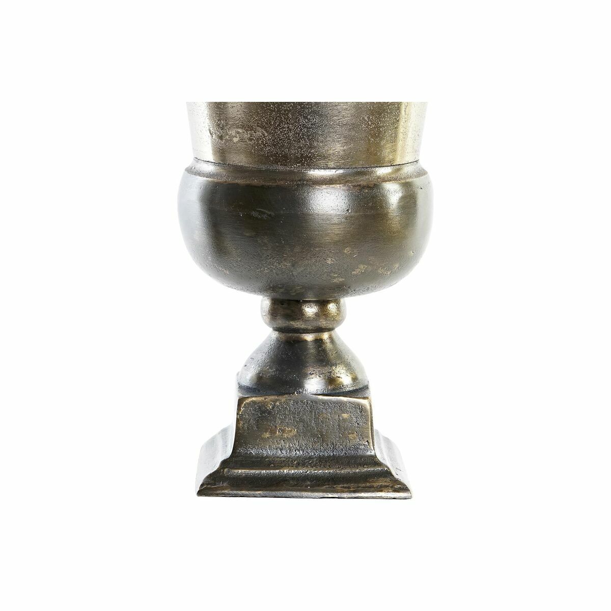 Vas DKD Home Decor 24 x 24 x 31,5 cm Silvrig Gyllene Aluminium Modern (2 antal) - 5