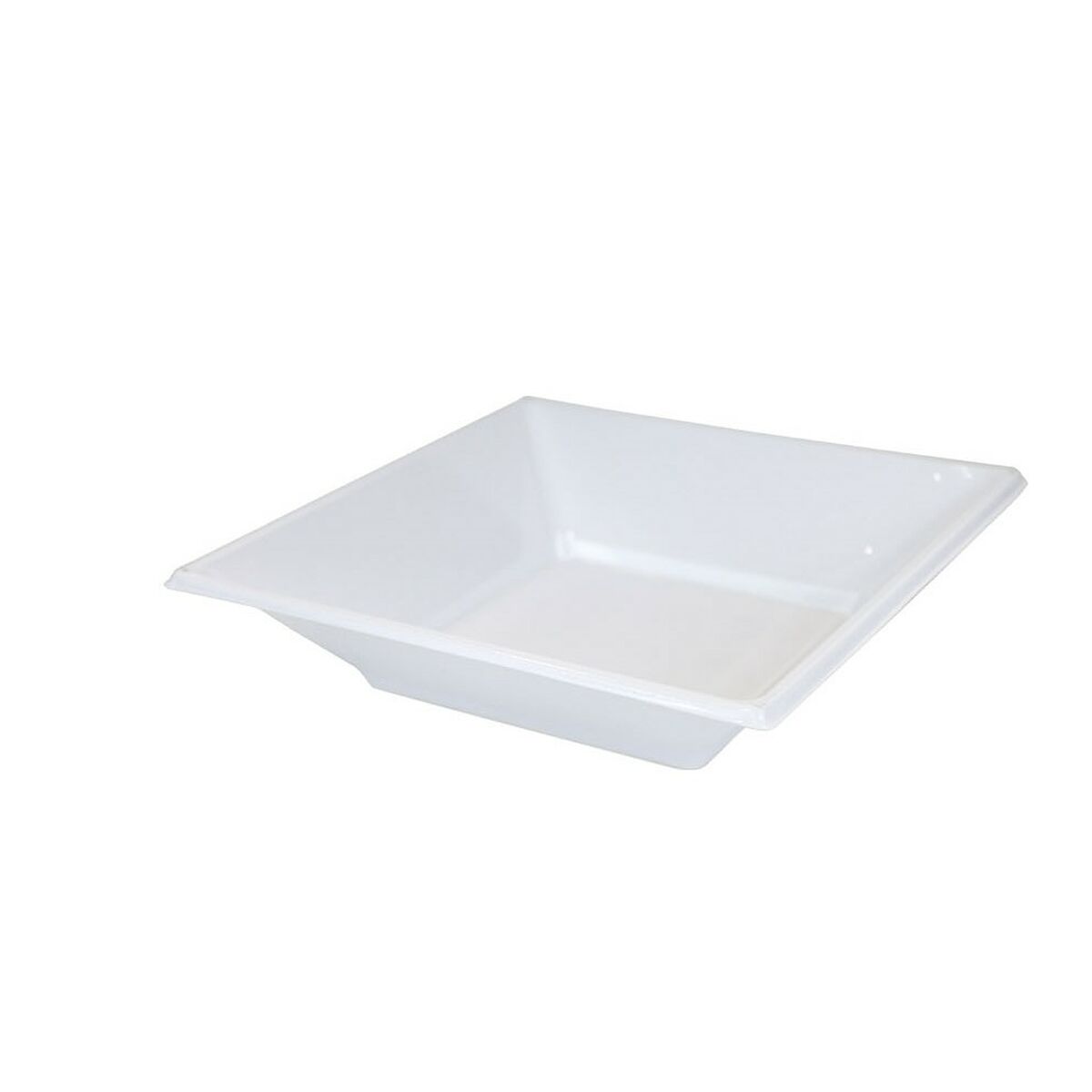 Set med återanvändbara tallrikar Algon Vit Plast 18 cm (6 antal) - 2
