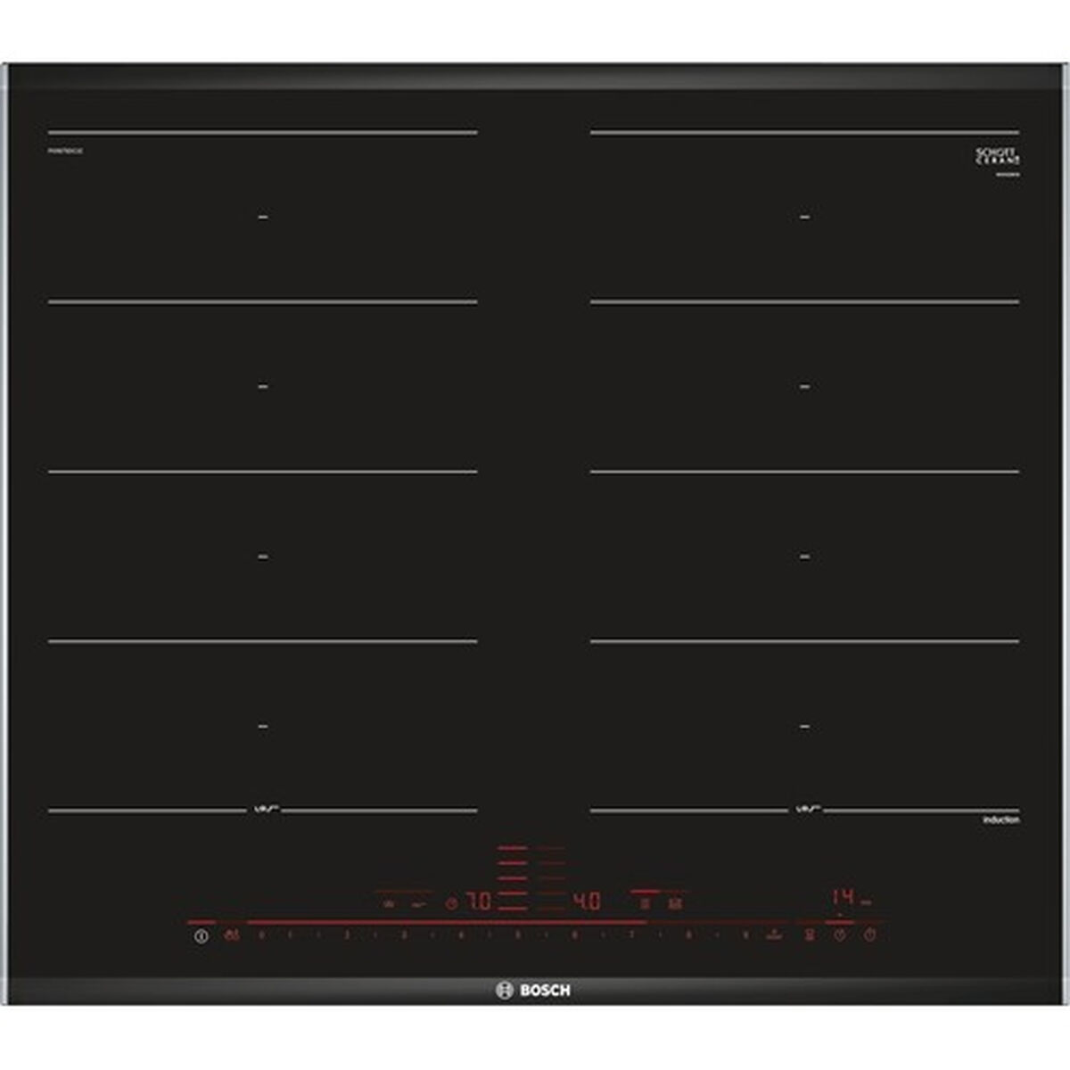 Induktionshäll BOSCH PXX675DC1E 52,7 cm 60,6 cm 7400 W