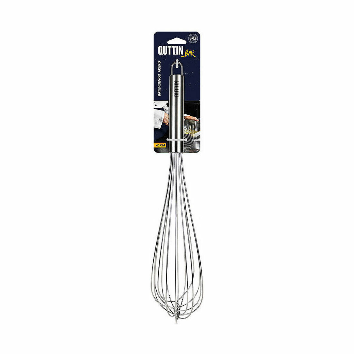 Manuell visp Belseher Rostfritt stål 40 cm - 2