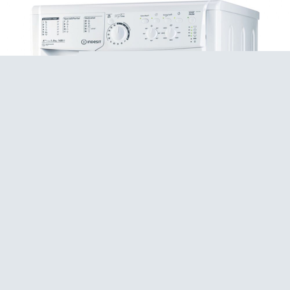 Tvättmaskin Indesit EWC81483WEUN 1400 rpm Vit 60 cm